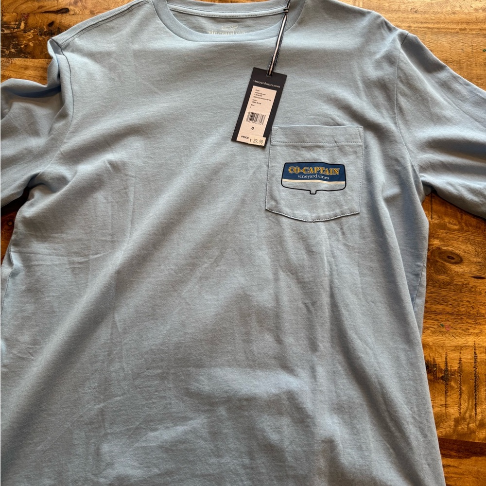 Vineyard Vines Blue Long Sleeve Tee